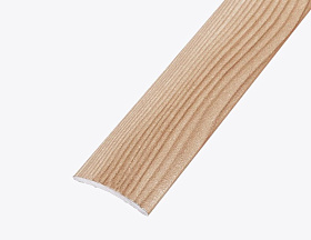 Порог (стык) Русский профиль  разноуровневый декорированный, 38*1800 мм, Берёза